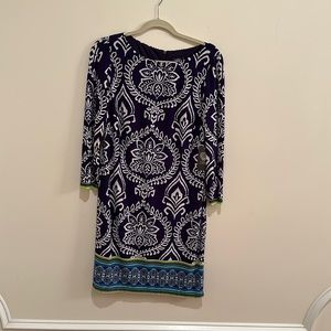 Vince Camuto long sleeve, lightweight dress